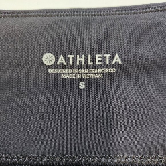 Athleta Stellar Tight Womens S Black Urban Pull On Commuter Stretch Ankle Active - Picture 3 of 11